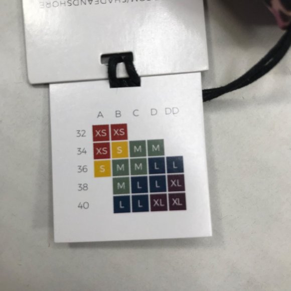 Shade And Shore Women's Sz. Lg. 12-14 Tall Triangle Bikini Swim Top Animal Print - Picture 13 of 14